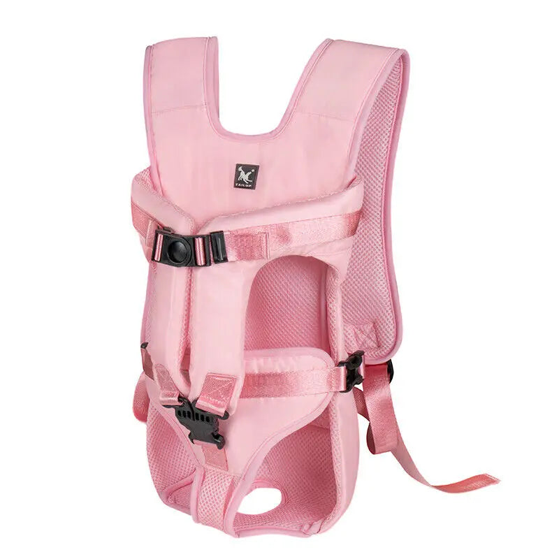 Mochilas Frontais para Animais de Estimação – Mochila Ajustável Mãos Livres para Cães Pequenos e Médios, Respirável, para Gatos, Bolsa de Transporte para Viagens ao Ar Livre
